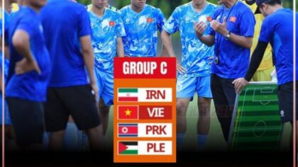 U20 Việt Nam chốt lịch đấu vòng loại châu Á 2027