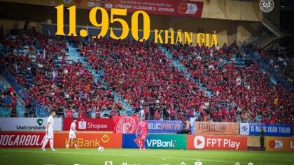 “Điểm danh những ‘chảo lửa’ rực lửa nhất V.League”