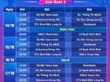 Lịch thi đấu bóng chuyền nữ Quốc gia 2026 – lượt về