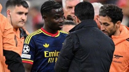 Saka có nguy cơ vắng 12 trận, Arsenal vừa san bằng thành tích của Man City