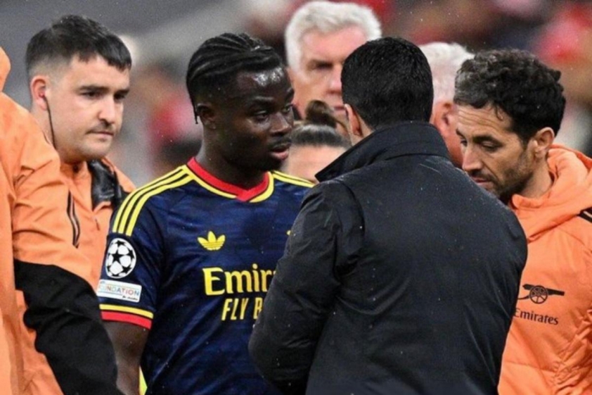 Arsenal vừa bắt kịp Man City, Saka đối diện nguy cơ lỡ 12 trận-917666